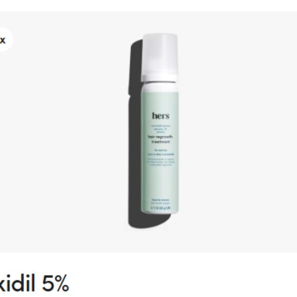 Hers Other - Hers Topical Minoxidil Foam 5% MSRP $54